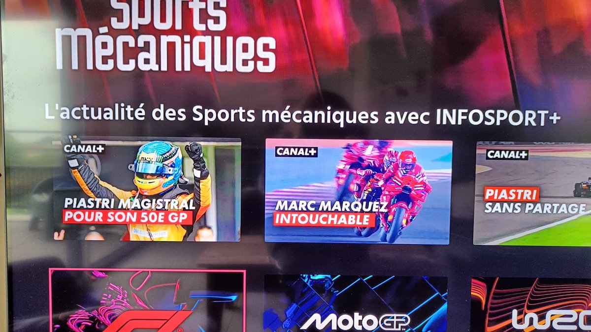 Ça me rend dingue ces spoilers sur l'écran d'accueil des Replay de #formule1 et #MotoGP ! 
 #BahreinGP <a href="/canalplus/">CANAL+</a>
<a href="/CanalplusF1/">CANAL+ F1®</a> <a href="/CanalplusMotoGP/">CANAL+ MotoGP™</a>