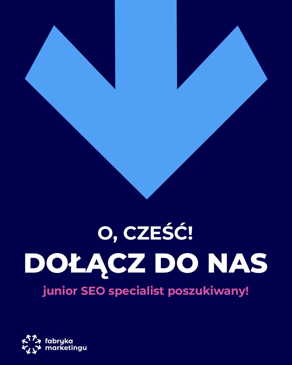 Junior SEO Specialist poszukiwany! 🧐

Dołącz do naszego działu SEO i zanurz się w świat marketingu pełnego liczb. 🔢

Szukamy kogoś, kto interesuje się SEO i chciałby rozwijać się w tym kierunku 🚀 Do Twoich zadań należałoby prowadzenie projektów, analiza słów kluczowych,