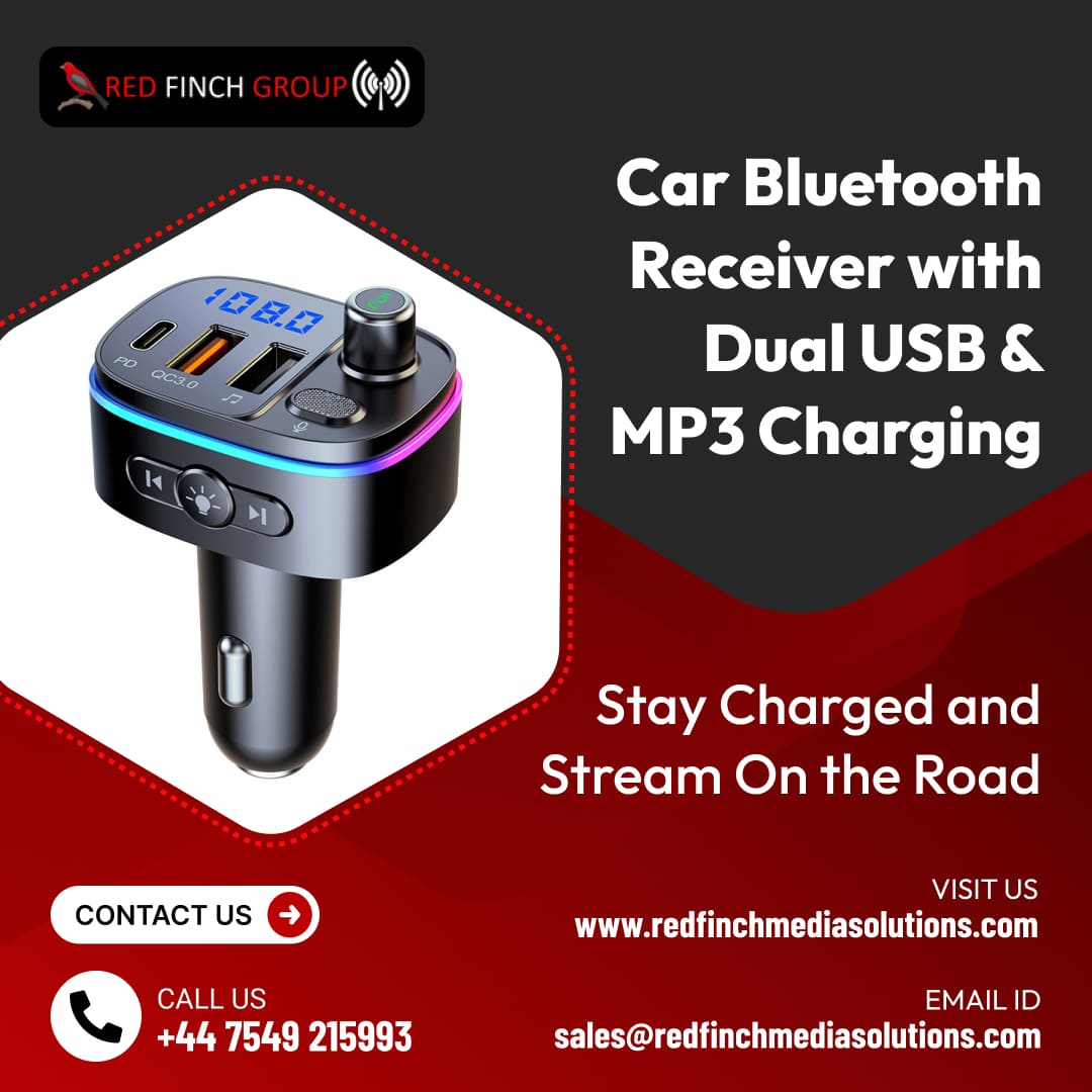redfinchmediauk's tweet image. Car Bluetooth Receiver MP3 Dual USB Port Charging Stereo 5.0 FM Transmitter

redfinchmediasolutions.com/car-bluetooth-…

#CarBluetoothReceiver #MP3FMTransmitter #DualUSBCharger #CarStereoUpgrade #Bluetooth #RedfinchMedia #SmartCarGadget #WirelessAudio #FMTransmitter #DriveInStyle #HandsFreeDriving
