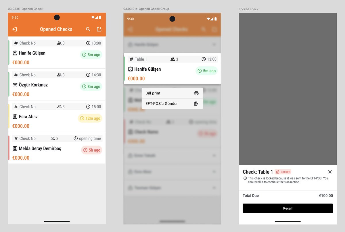 acrhnf's tweet image. POS sistemlerinde “kilitli çek” durumu bilgisini nasıl gösterdiğimiz önemlidir, bilgi ve detay eksikliği operasyon akışını sekteye uğratabilir.

Karmaşık durumlar için sade ve sezgisel çözümler üretmeye devam!
#UXDesign #UIDesign #POSsystems #UserExperience #DesignMatters