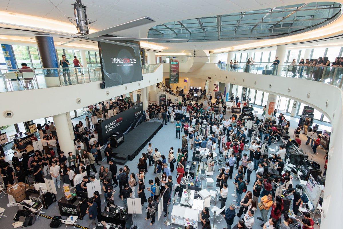 sutdsg's tweet image. ✨ SUTD InspireCon 2025 🚀 — nearly 90 student projects, 1 mega showcase! From AI-powered fashion tech to healthcare solutions, SUTD students are designing a better world. 

🔗sutd.edu.sg/events-listing…

#SUTD #SUTDDesignAI #SUTDInnovation #DesignedatSUTD #Capstone #InspireCon2025