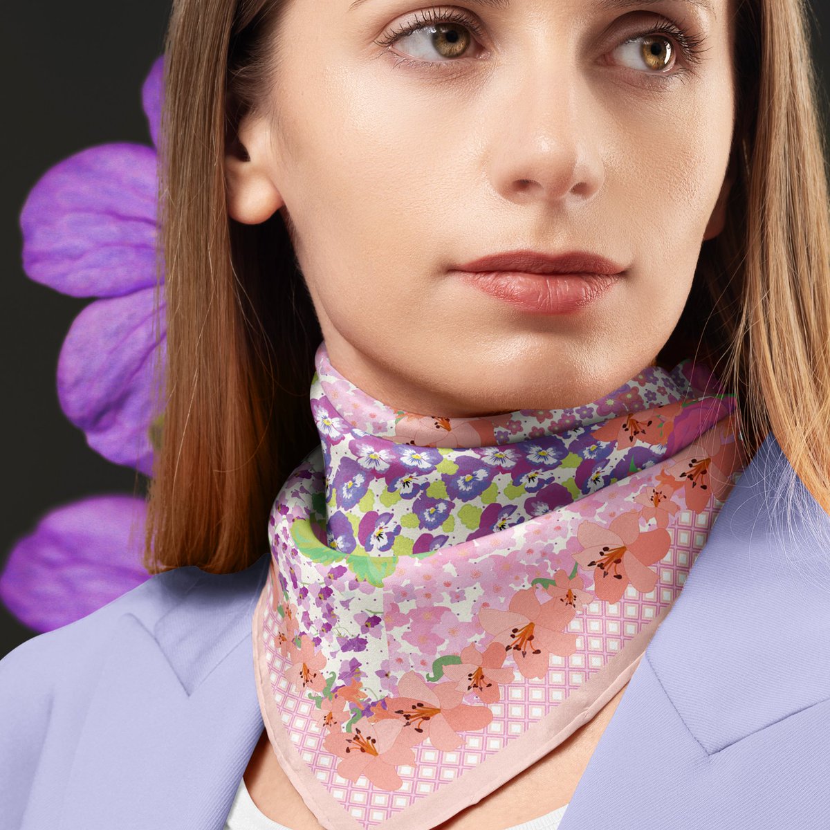 A joyful scatter of florals in vibrant hues. Light, playful and easy to love.
🔗 silktopia.co.uk/products/ditsy…
 #Silktopia #DitsyScarf #WildflowerStyle #SilkScarfLover #ColourfulAccessories #FloralPrints #LuxuryGifts #MadeInEngland