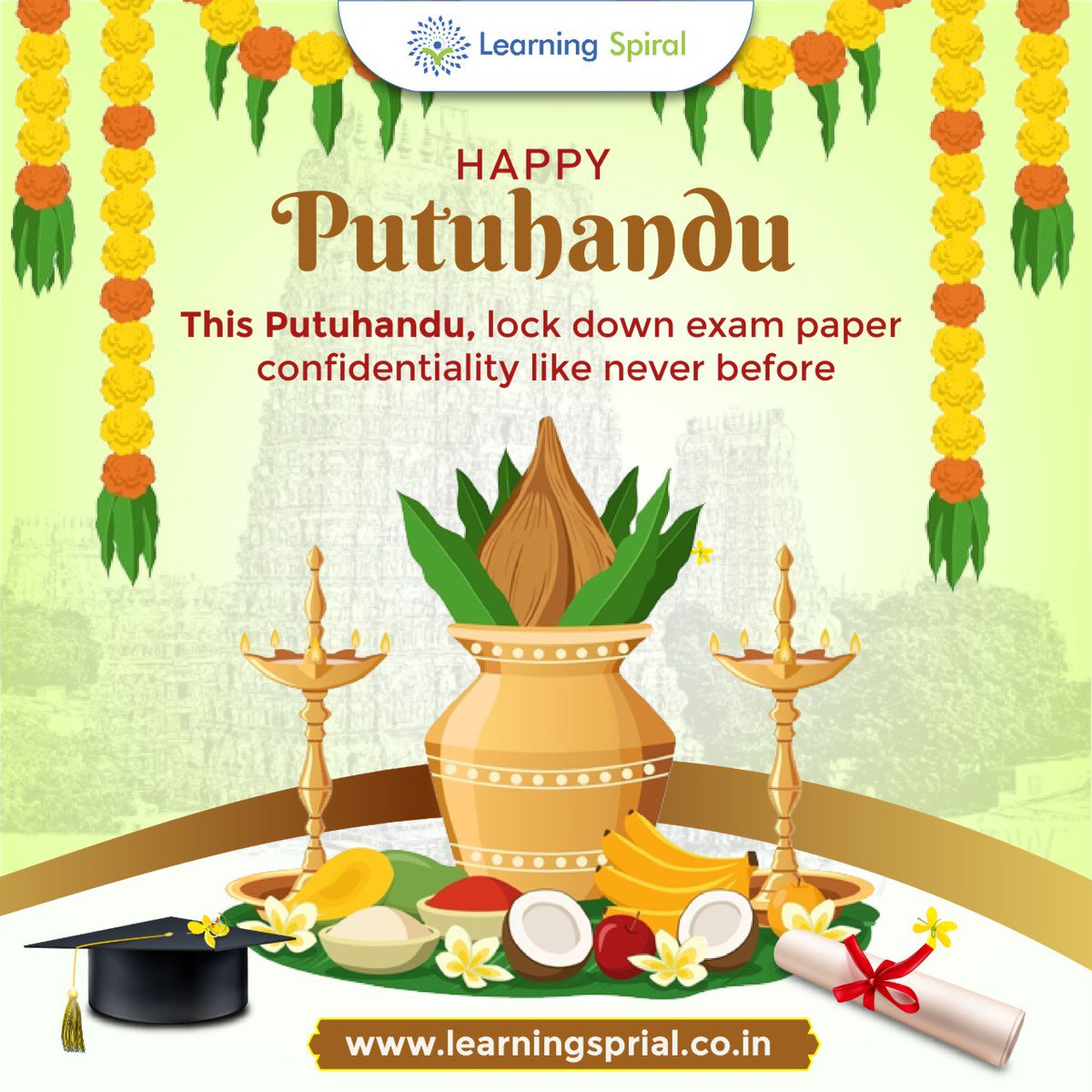🎊 Wishing you a Putuhandu filled with secure systems, smart evaluations, and stress-free exam seasons! 🎓🔐

#HappyPutuhandu #ExamSecurity #DigitalEvaluation #OnScreenMarking #SmartAssessment #LearningSpiral #EdTechIndia #UniversityExams #FutureReadyExams #NoMoreLeaks
