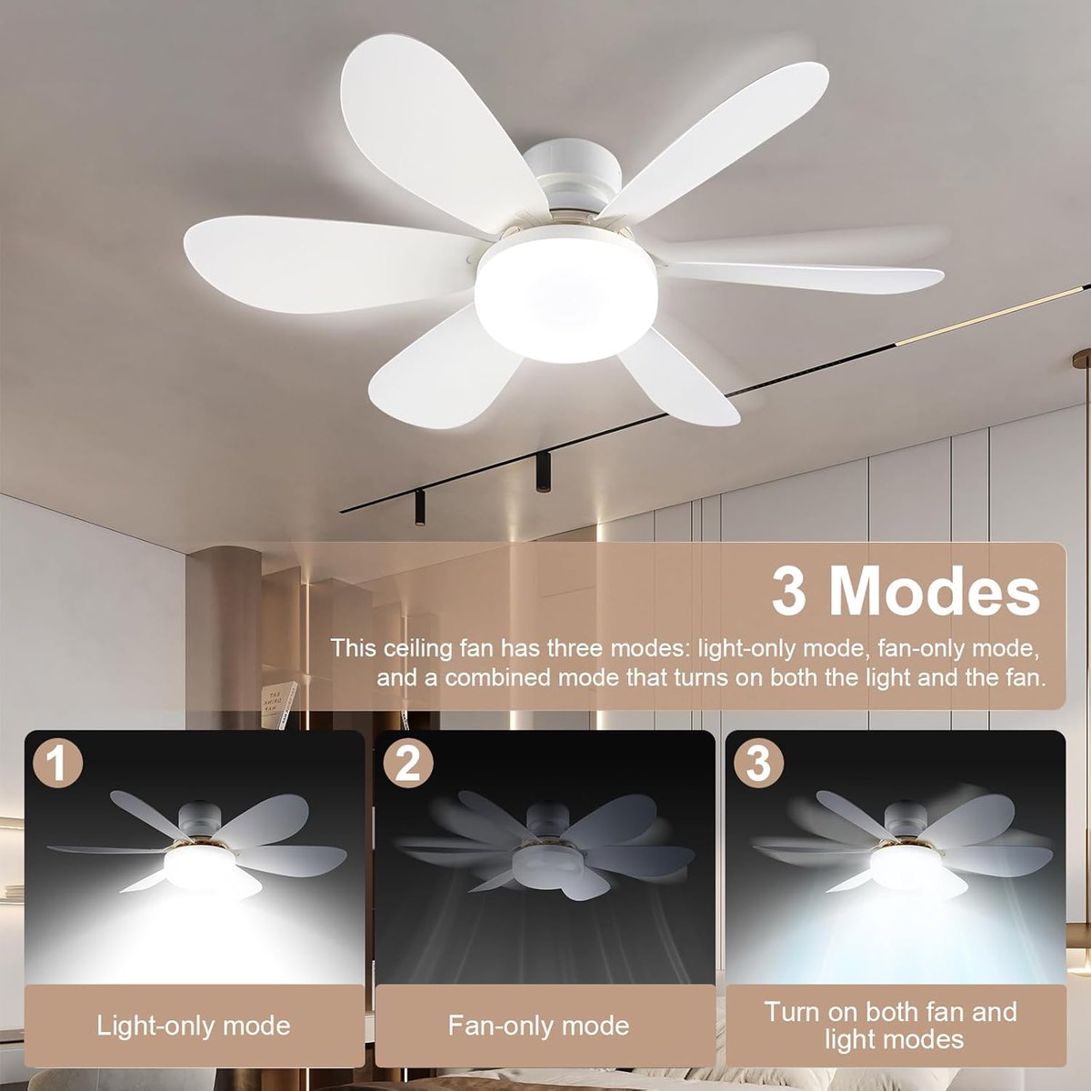 yangbb2323's tweet image. Cooler. Quieter. Smarter.
Our Modern Ceiling Fan = LED light + 3 speeds + remote control 🌀💡
👉 hawkrown.com
#SmartLiving #CeilingUpgrade #HomeEssentials
channel@hawkrown.com