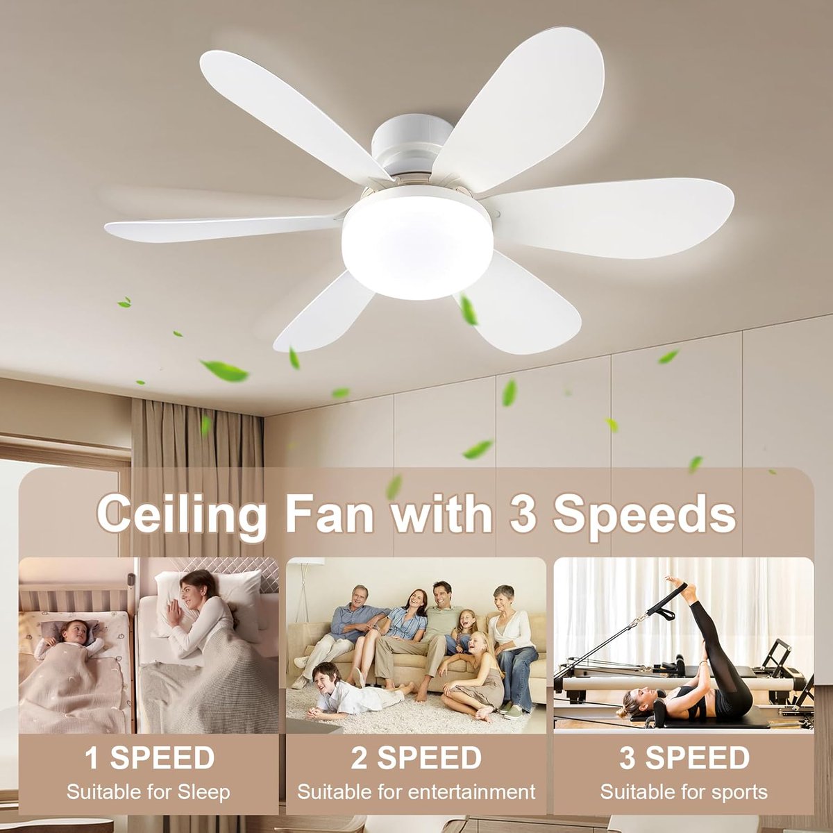 yangbb2323's tweet image. Cooler. Quieter. Smarter.
Our Modern Ceiling Fan = LED light + 3 speeds + remote control 🌀💡
👉 hawkrown.com
#SmartLiving #CeilingUpgrade #HomeEssentials
channel@hawkrown.com