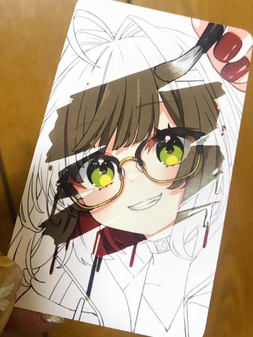 今回は厚盛りニス 