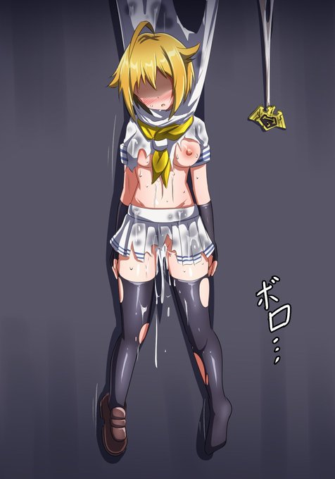 マイティセーラー翼。
敗北ヒーロー晒し者。 #ミリエロ 