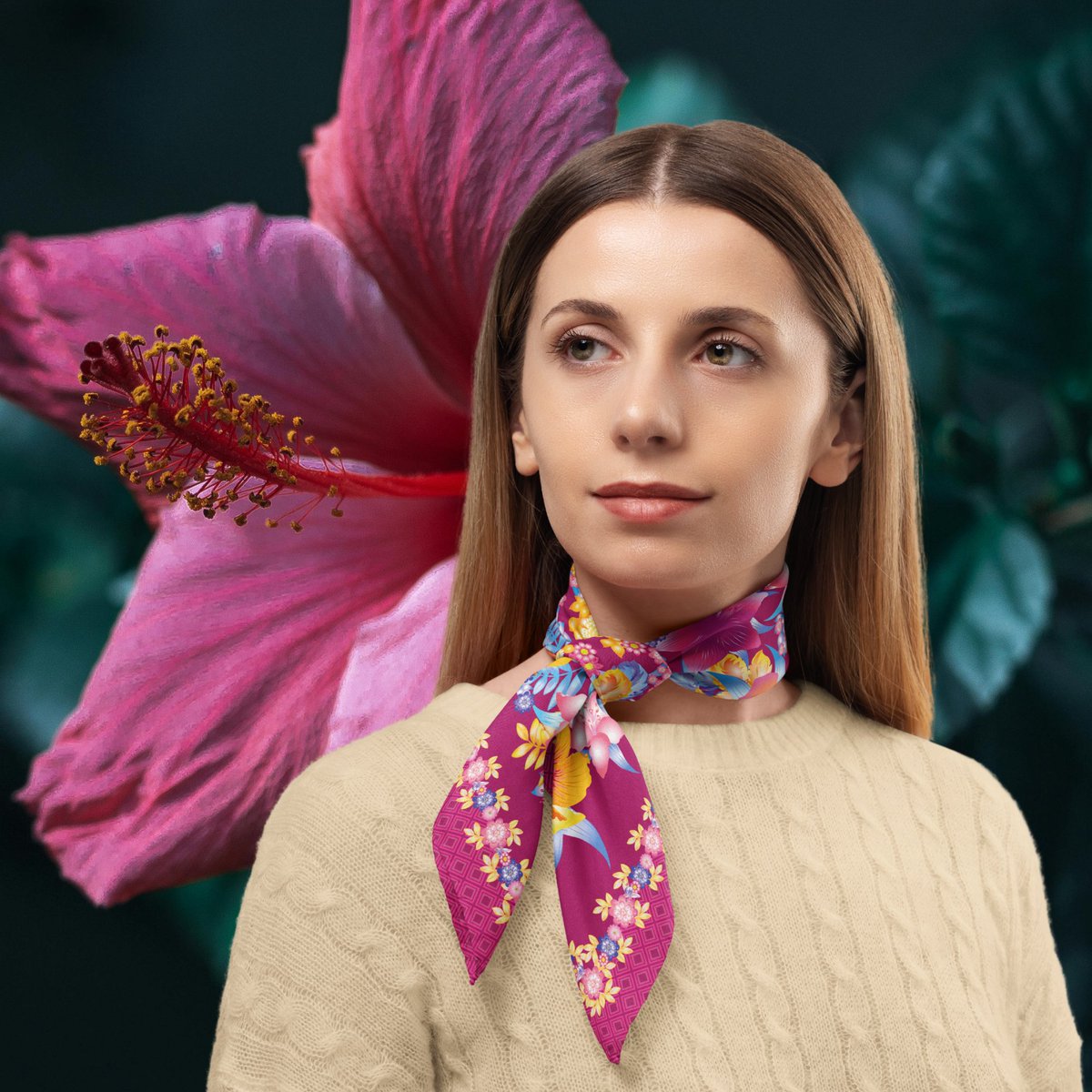Exotic Floral Silk Twill Scarf
A bold, globally inspired silk full of rare botanicals and rich colour.
🔗 silktopia.co.uk/products/exoti…
 #Silktopia #ExoticFloralScarf #TropicalBotanicals #LuxuryStyle #BoldAccessories #StatementScarf #MadeInEngland