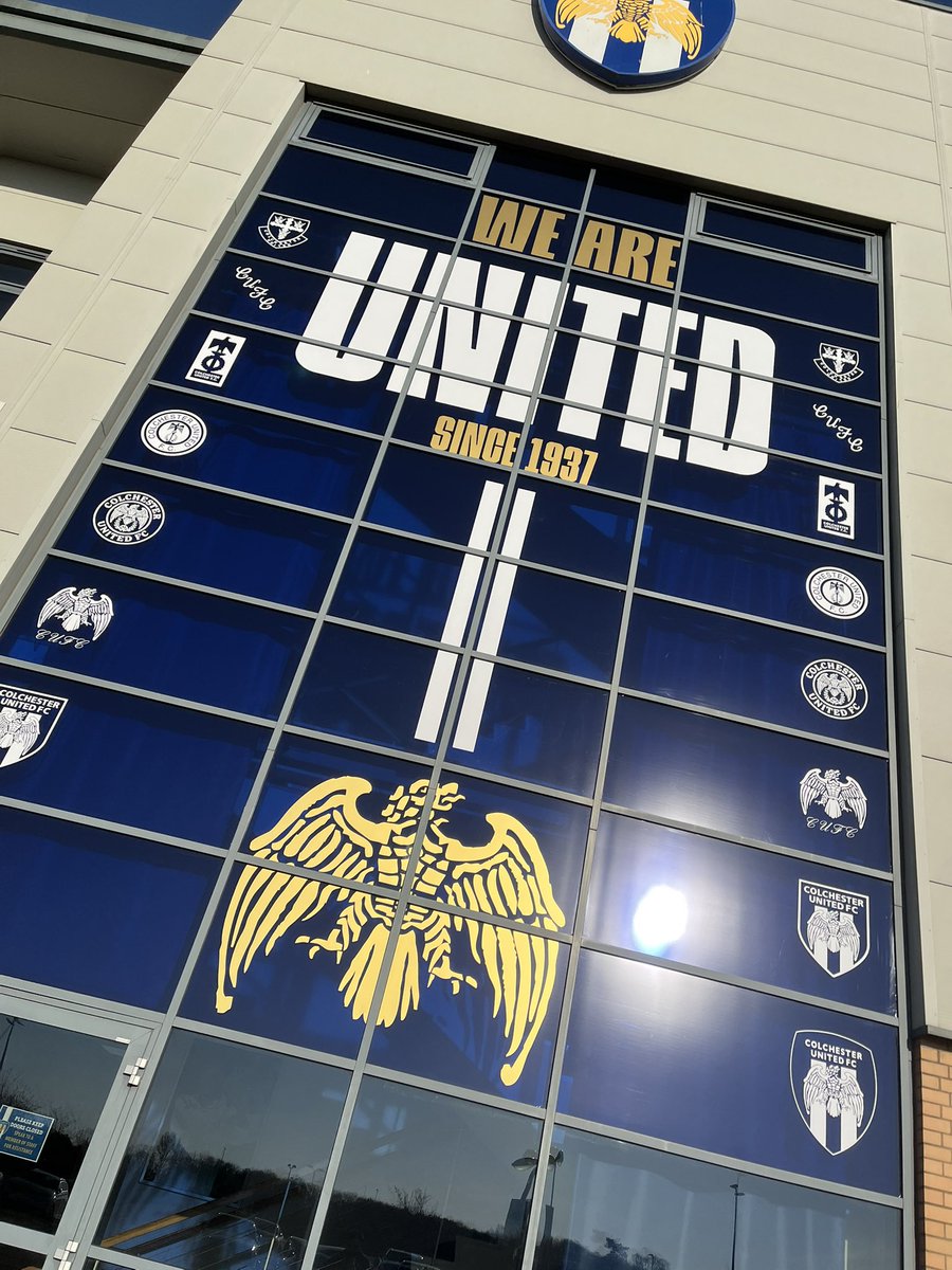 BWA1937's tweet photo. United Through Time 🦅 

Us and @BenLodge19 of @ColU_CF have collaborated with a successful grant through the Premier League Fans Fund, after supporter submissions these graphics were created by us and all application facilitated by Ben at the stadium 💙🤍

#ColU #BWA https://t.co/hRftCp6rmz