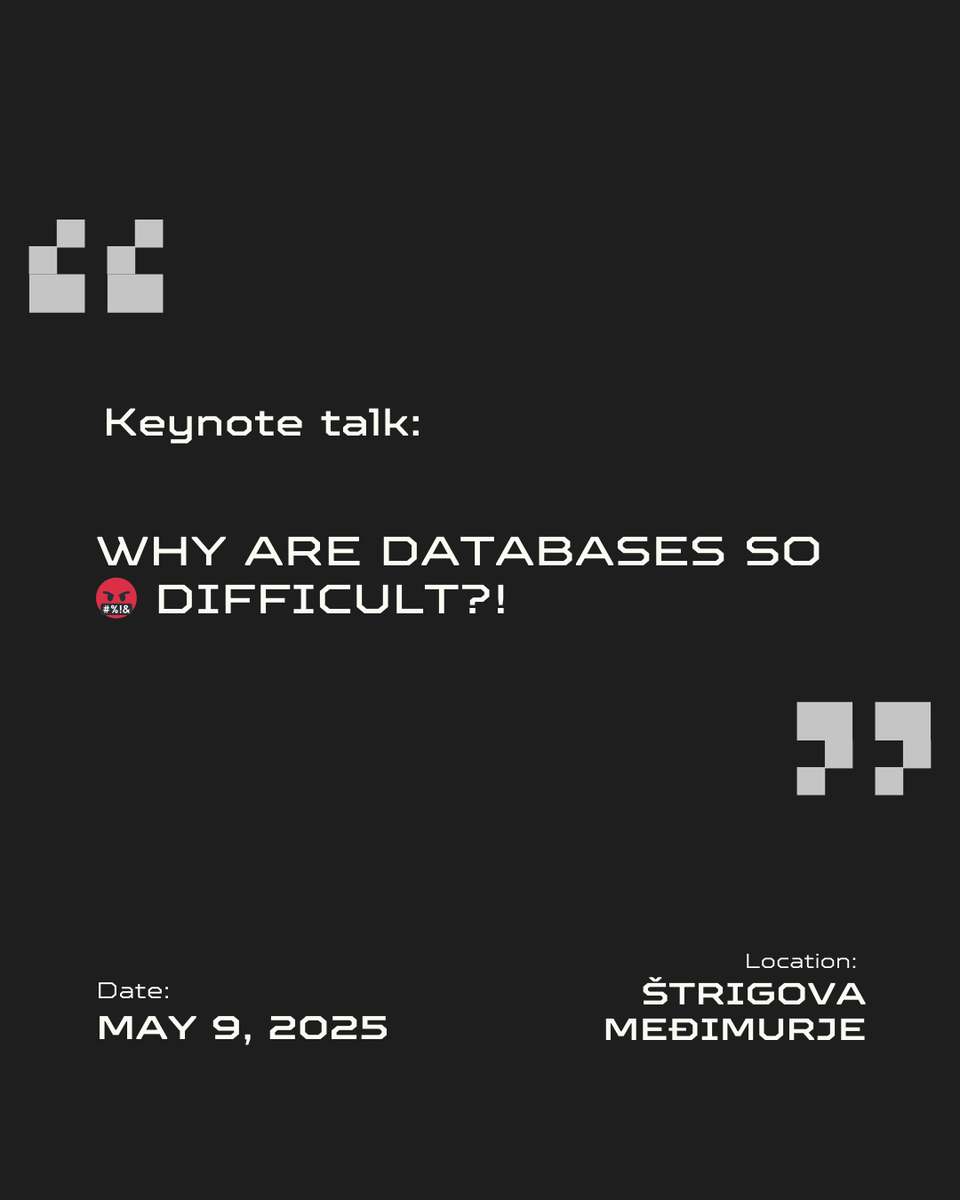 KEYNOTE TALK by Luka Kladaric <a href="/kll/">Luka Kladarić</a> 
 #weblica2025

Infra pain, real stories, and lessons from the edge.