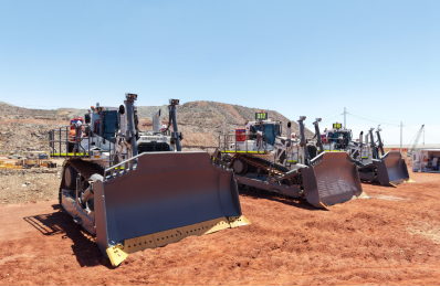 im_mining's tweet photo. Earlier this year, Liebherr-Australia commissioned five PR 776 dozers for Northern Star Resources, as part of 13 brand-new Liebherr machines set to be commissioned for the gold miner throughout 2025 | https://t.co/w5uO4J74zt @Liebherr #PR776 #miningdozers #NorthernStarResources https://t.co/TGBnDF9XmO