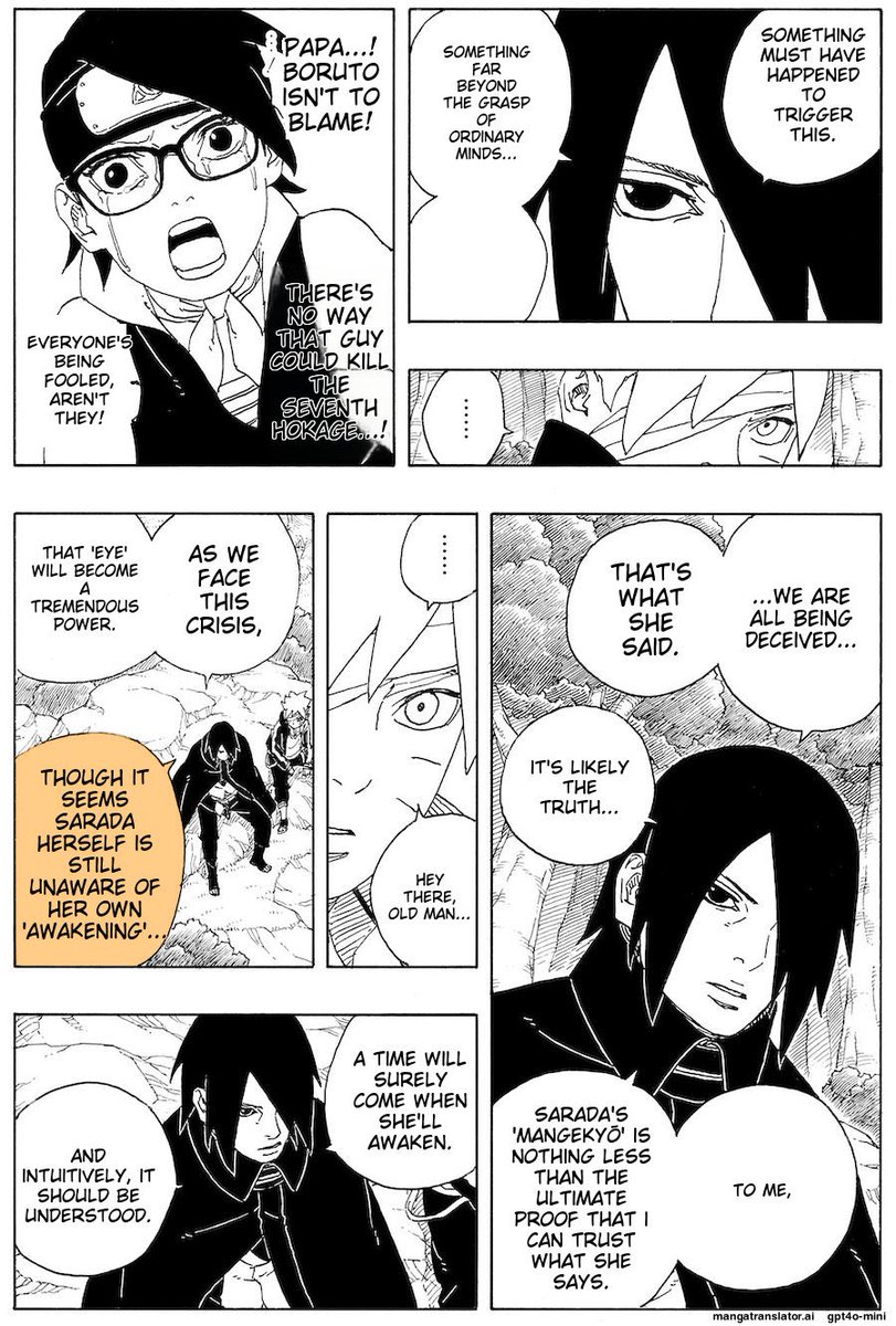 Uchiha Sarada||⚜️ tweet media