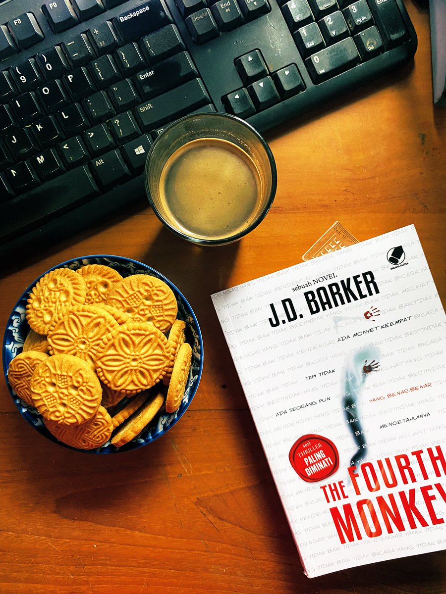 14/04/2025

The Fourth Monkey 
—J.D. Barker