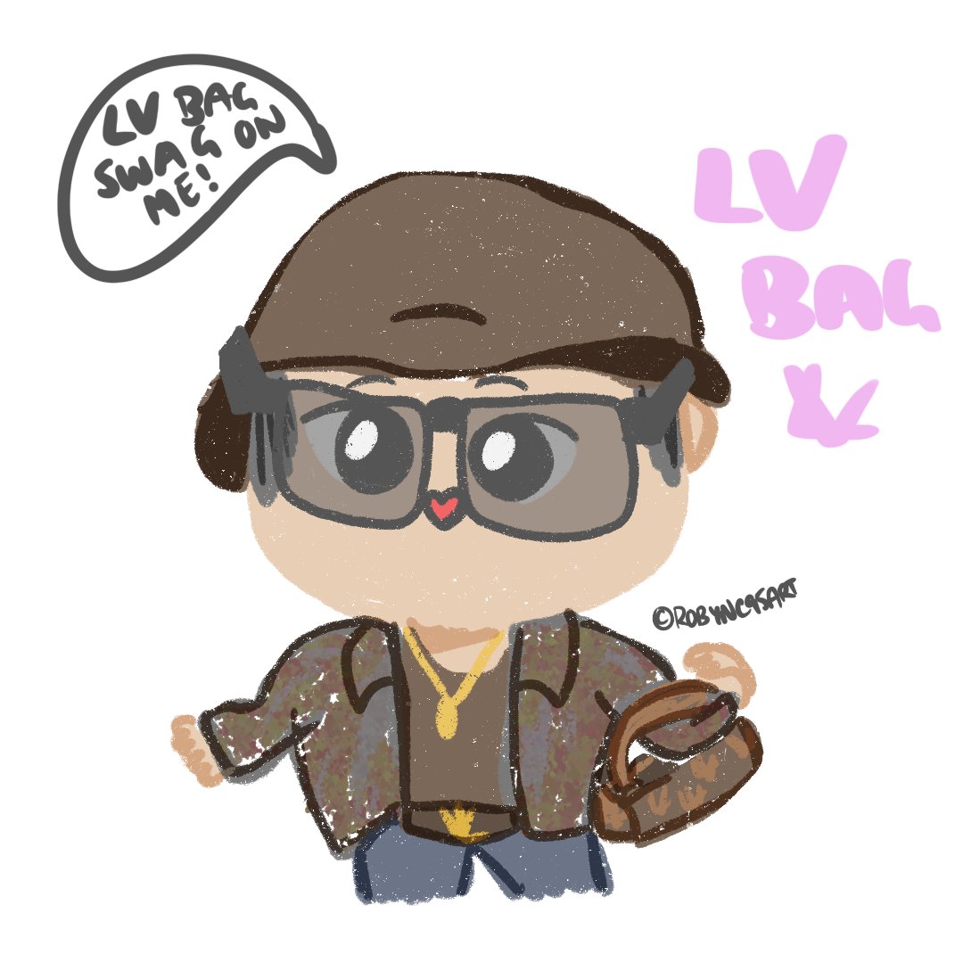 robync95art's tweet photo. LV bag, big swag on me!
@BTS_twt 
#digitalart #digitaldrawing #illustration #procreate #BTS #junghoseok #JHOPE #btsfanart #btschibi #hoseok #hoseokfanart #btsfyp #kpopfyp #LVBag https://t.co/Z4V7OnUXFj