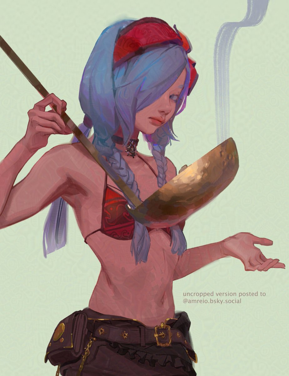 amreioart's tweet image. Black desert online fanart 🧑‍🍳🏴‍☠️