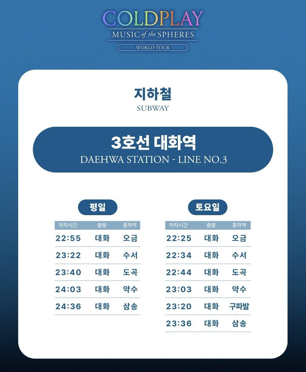 공익트)탐라 트친님들 중에 콜플 공연 가시는 분들
많은 분들이 19일 토욜콘 가실 것 같은데..
그날 비올 확률이 매우 높답니다
우의를 미리 준비하시는 걸 추천드립니다
공연장 내 장우산 반입금지입니다
가방도 30×15×30 사이즈 이하의 가방만 반입 가능하답니다
생수병은 입장시 병 뚜껑을 개봉해서
