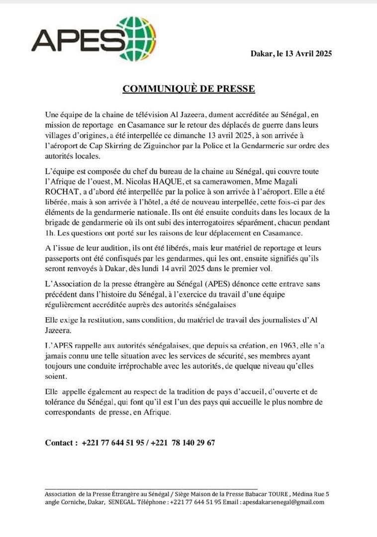 De l’interpellation de <a href="/nicolashaque/">Nicolas Haque</a> et de sa camerawoman Magali Rochat à l’Aéroport de Cap Skirring.