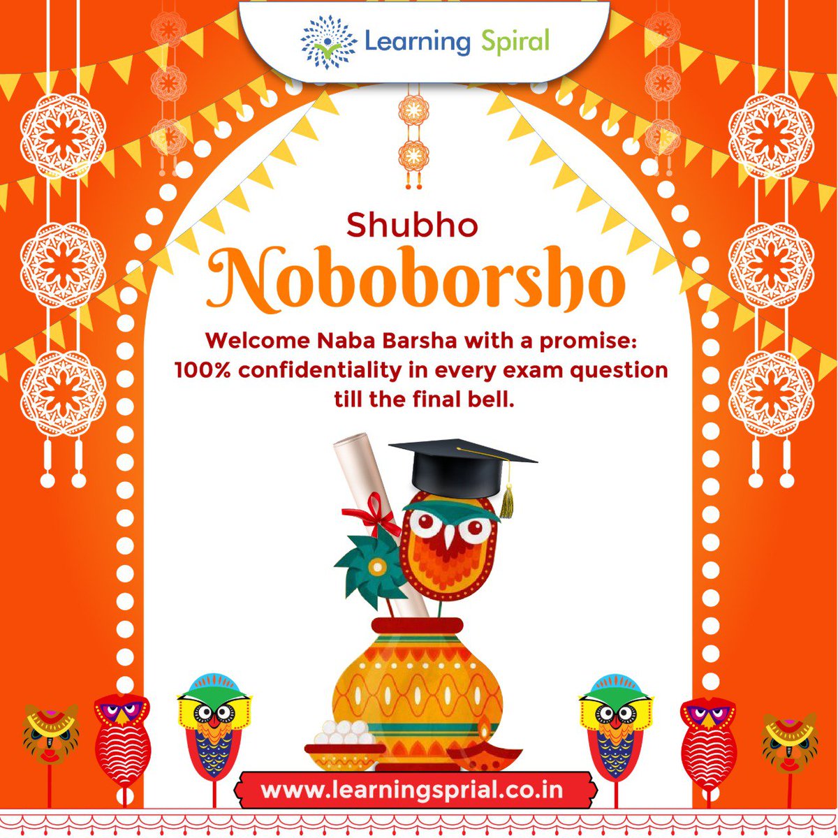 🌸 Shubho Naba Barsha! Here's to new beginnings, stronger systems, and safer, smarter exams with complete confidentiality. 🌟

#ShubhoNabaBarsha #DigitalEvaluation #ExamConfidentiality #OnScreenMarking #SecureAssessments #AcademicIntegrity #LearningSpiral #SmartExams