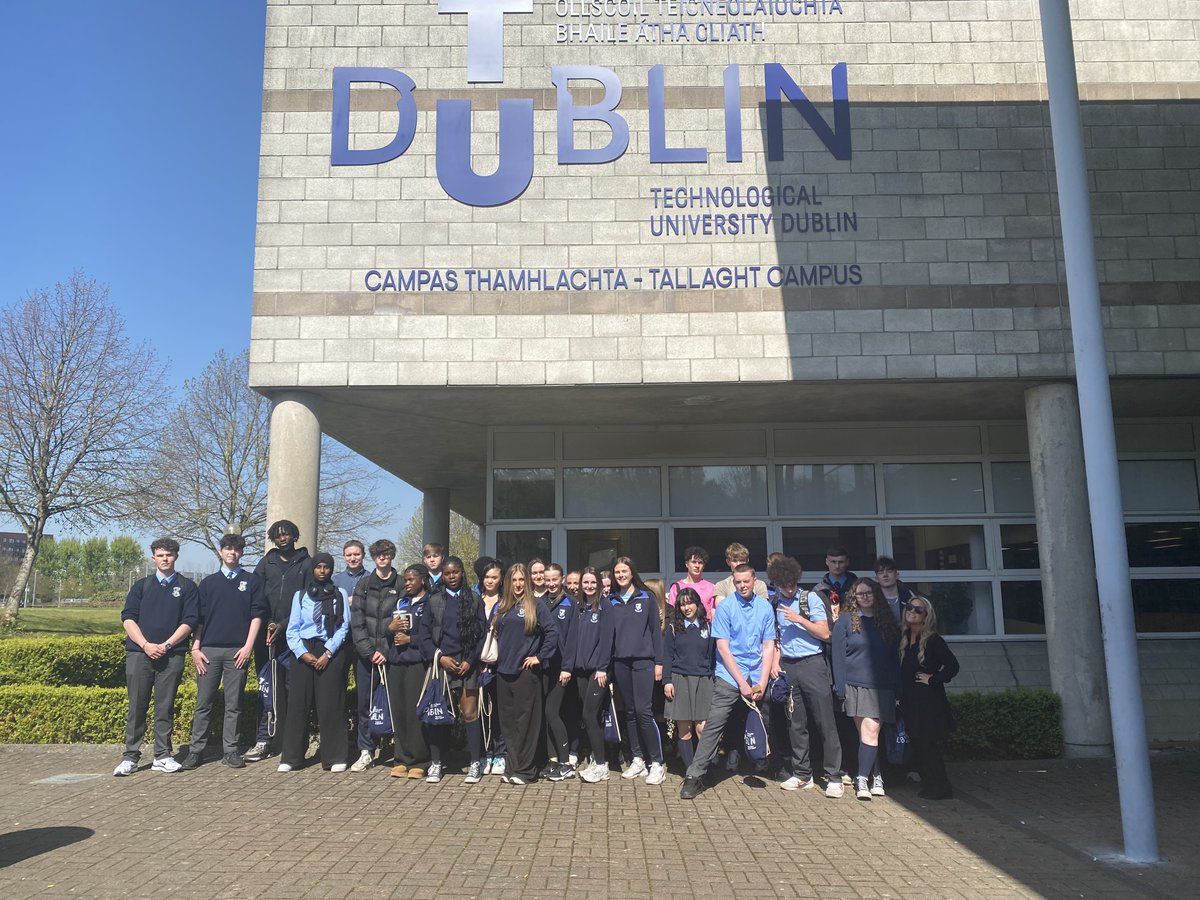 tudublinaccess's tweet image. Our last Inspiring the Future event took place in Tallaght on Friday☀️Students from Tallaght Community School and St. Aidan's Community School did STEM workshops, heard about access routes and met TU Dublin students and lecturers. Thanks to everybody who took part🙏