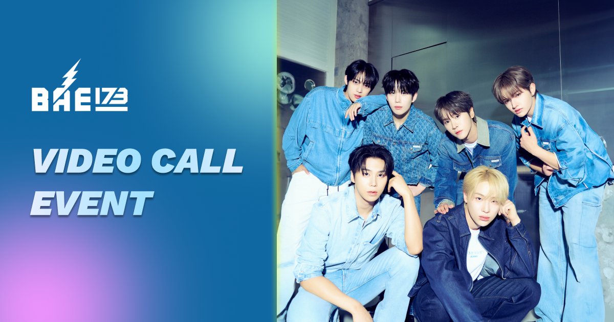 【BAE173 CALL EVENT 개최✨】
포토카드 구매자 전원이 원하는 멤버와 토크할 수 있다!
1분, 3분, 5분 중에서 선택하실 수 있습니다.
*선착순, 매진 시 종료

📞일정：4/25,26,27
*시간은 URL에서 확인해 주십시오.
🗓️ 판매 시작：4/15 15:00

🔗talkport.com/en/contents/ba…

#BAE173 #Talkport