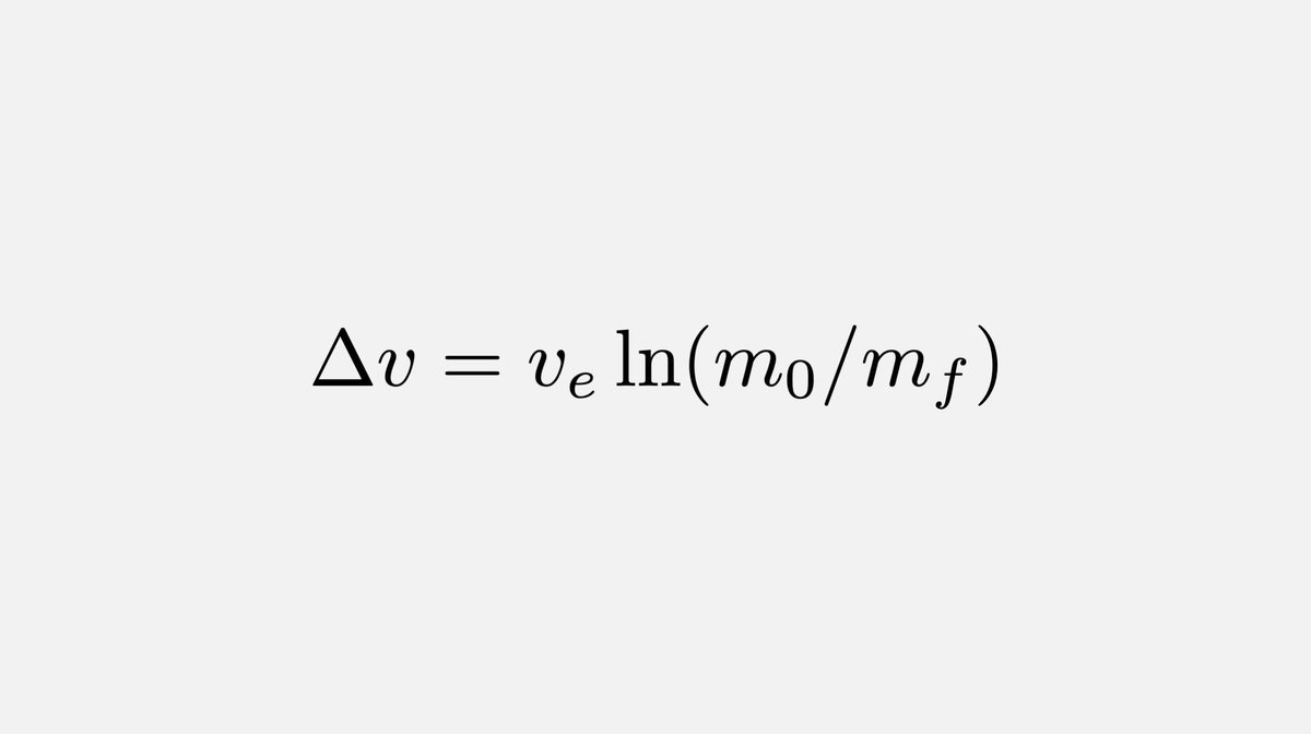 The Tsiolkovsky Rocket Equation derived by the Russian schoolteacher Tsiolkovsky in 1898 describes how rockets move in space - expelling part of its mass. 

"Mankind will not forever remain on Earth" - Tsiolkovsky (1911)