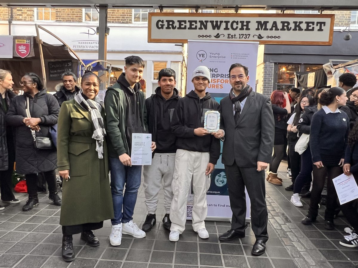 NCC Students Win Young Enterprise!

Eco-Ignation from NCC Tower Hamlets took 1st place at Greenwich Market with their eco-friendly fire logs! 🌍♻️ Next stop: Inner East London Finals! 🚀  

📖 Read more: eu1.hubs.ly/H0j1xvh0

<a href="/youngenterprise/">Young Enterprise</a>

#YoungEnterprise #NewCityCollege