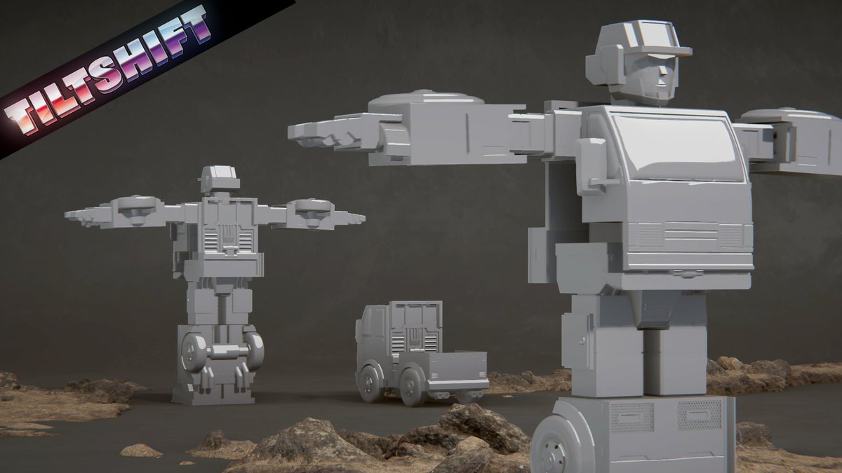 A break from systems today to keep tuning my cinematic setup! 🤖🚛

#IndieDev #GameDevelopment