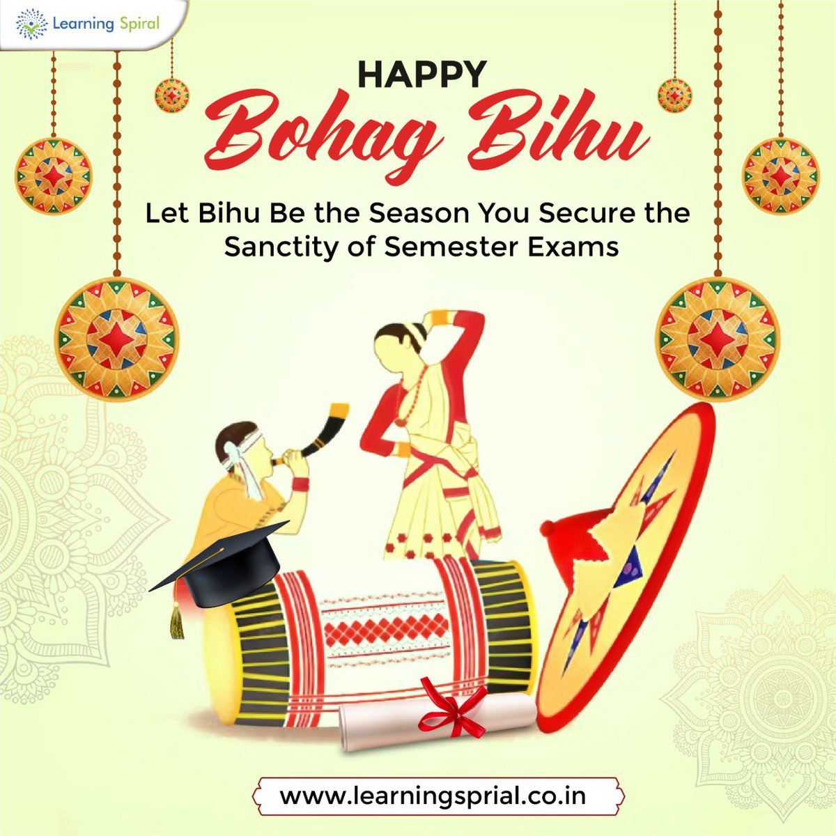 🌼 Wishing you a Bihu filled with fresh energy, secure systems, and trusted academic practices! 🌾

#HappyBihu #DigitalEvaluation #ExamConfidentiality #OnScreenMarking #AcademicIntegrity #SecureExams #LearningSpiral #EducationTechnology #UniversityLeadership #BihuWishes