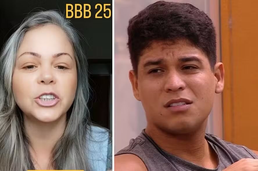 Mãe de João Pedro e João Gabriel, do 'BBB 25', detona Guilherme: 'Advogado de camarote' extra.globo.com/famosos/notici…