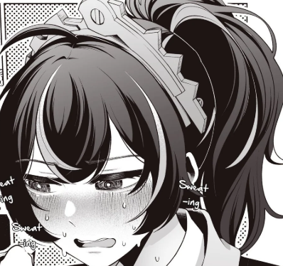 FlusteredCop's tweet image. "W-what! What are you talking about, what thing?..."