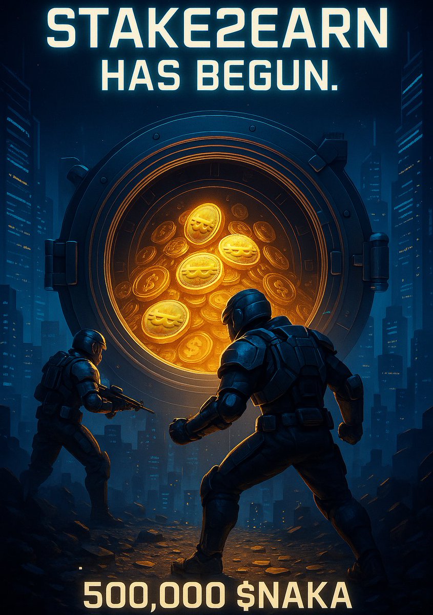 bydarqness's tweet photo. 🚨 #GameFi just got a MASSIVE upgrade!
@NakamotoGames just launched #Game2Earn Staking and it’s unlike anything we’ve seen before 🔥
🎮 Play more → Earn more → Stake more → Repeat.
500,000 $NAKA up for grabs based on real gaming activity.
Jump in now: https://t.co/WsusBo3DC9
#NAKAFAM #Web3Gaming #PlayToEarn
