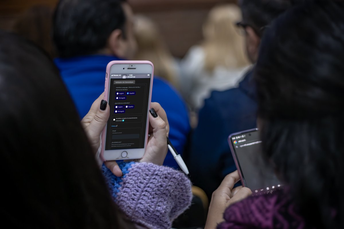 Fundación Vía Libre (@fvialibre) on Twitter photo Arrancó la cuarta edición del #Hackathon <a href="/SomosNLP_/">SomosNLP @ACL</a>. ¿Te sumas al reto que organizamos? Podes participar y colaborar en mitigar estereotipos en modelos de lenguaje en un Validador de Estereotipos.
🔗 Info, herramienta e instructivo: somosnlp.org/hackathon/reto… Arrancó la cuarta edición del #Hackathon <a href="/SomosNLP_/">SomosNLP @ACL</a>. ¿Te sumas al reto que organizamos? Podes participar y colaborar en mitigar estereotipos en modelos de lenguaje en un Validador de Estereotipos.
🔗 Info, herramienta e instructivo: somosnlp.org/hackathon/reto…