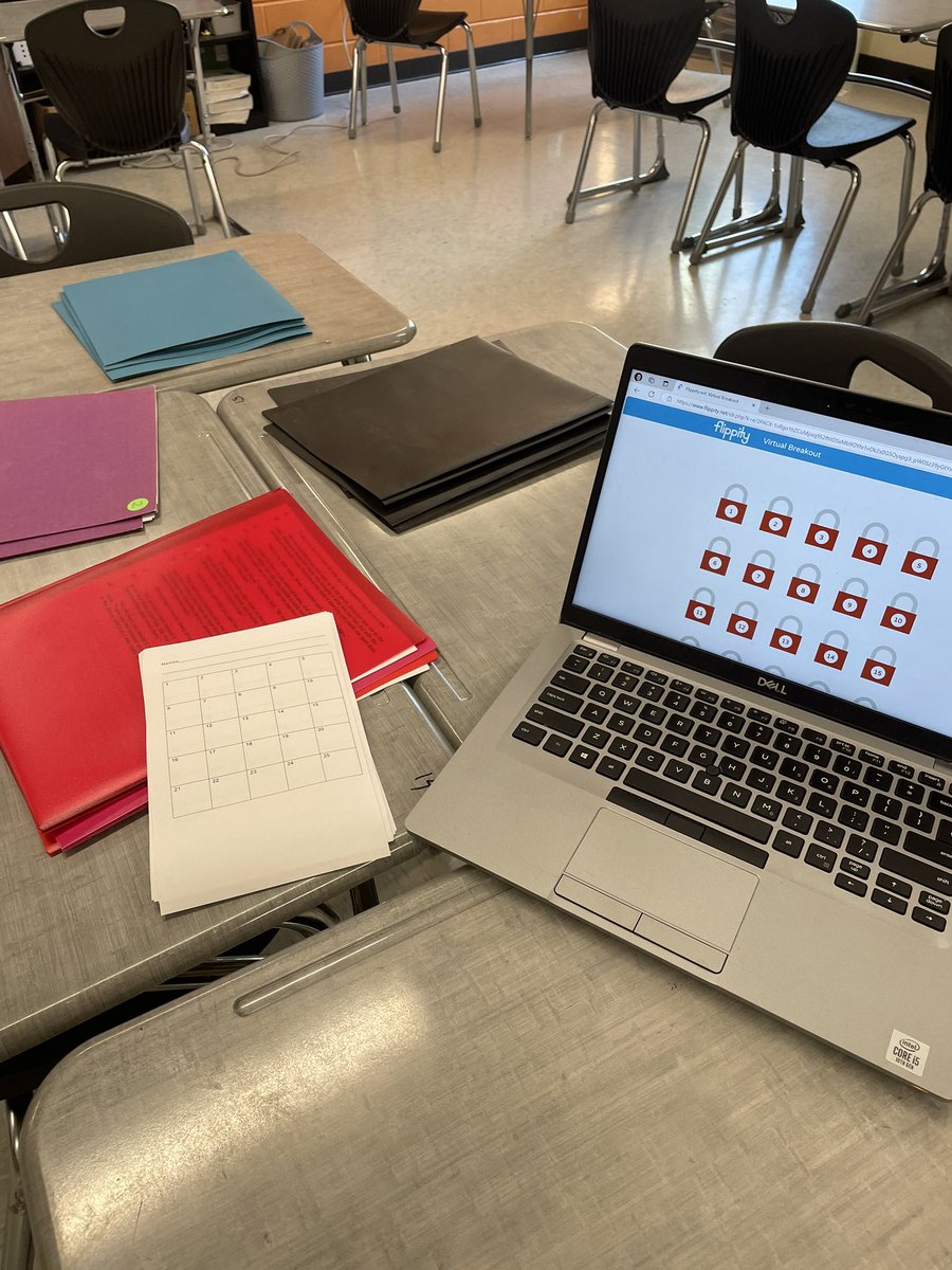 MrsWoodburnELD's tweet photo. Happy TNReady Eve! Students will be trying out bust out of our TCAP Escape room to review - great way to encourage academic conversation, collaboration and different supports for different proficiency levels! #elscan #scaffoldtosuccess #mll #ell https://t.co/jPa7NKpVct