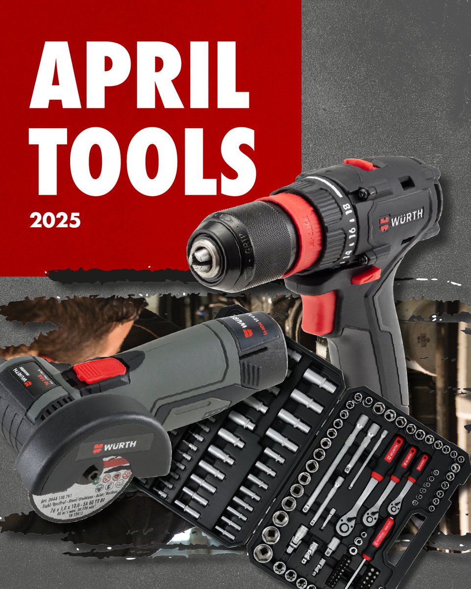 WurthUK's tweet image. 🔧✨ April Tools Are Here! ✨🔧
No jokes—just serious savings! Get your hands on top-quality tools this April and take your work to the next level. 💪🔥
Shop now and upgrade your toolkit! 🛠️🛍️ 

brnw.ch/21wRYLw

#AprilTools #WürthUK #QualityTools #UpgradeYourKit