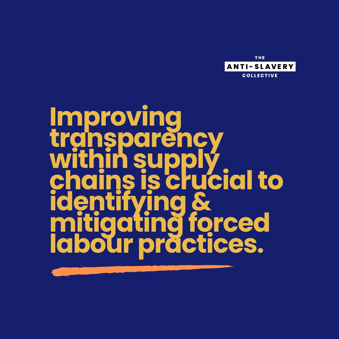 The Anti-Slavery Collective (@tasc_org) on Twitter photo Supply chain transparency is critical to tackling forced labour. #Modernslavery exists in global supply chains, and the Modern Slavery Act 2015 mandates UK businesses to publish TISC statements. Companies must go beyond engagement and ensure real change. #TheAntiSlaveryCollective Supply chain transparency is critical to tackling forced labour. #Modernslavery exists in global supply chains, and the Modern Slavery Act 2015 mandates UK businesses to publish TISC statements. Companies must go beyond engagement and ensure real change. #TheAntiSlaveryCollective