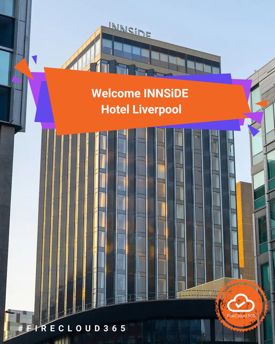 firecloud365's tweet photo. We’re excited to welcome INNSiDE Liverpool on board!🏨

We’ll be supporting their fire safety &amp; hotel checks with smart, digital tools.

Want to see FireCloud365 in action?
Book a free demo 👉https://t.co/dwQmAVccUU

#FireCloud365 #FireSafety #HotelsInUK #INNSiDE #HospitalityTech https://t.co/hk4P3xV6qn