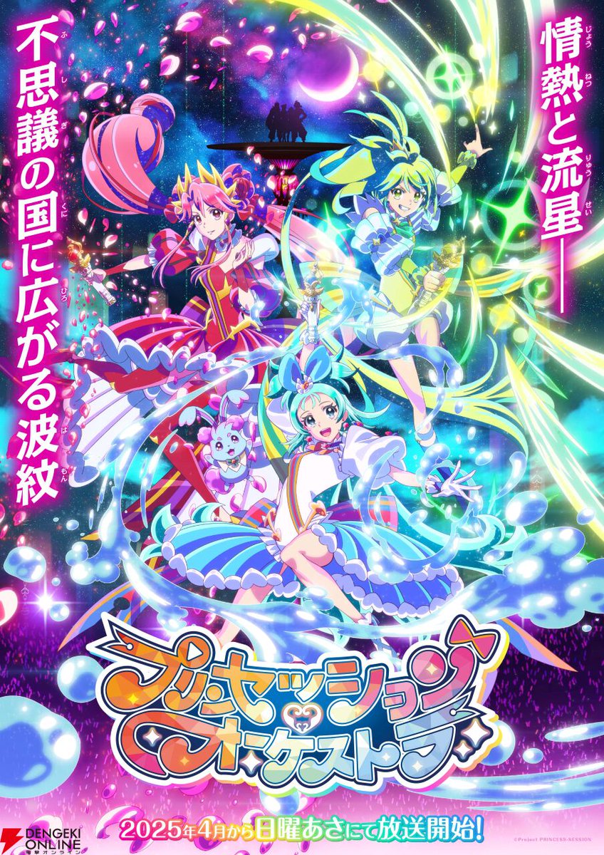 アニメ『プリンセッション・オーケストラ』オープニング＆エンディング