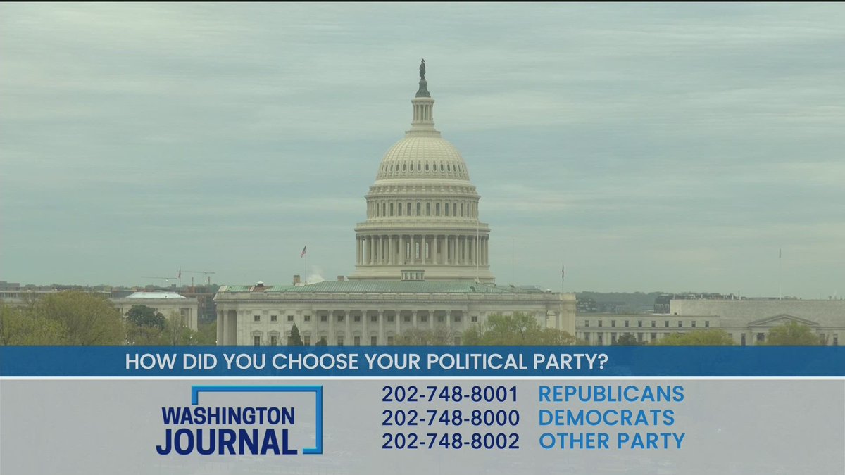 cspanwj's tweet image. How did you pick your political party?

Join the discussion: tinyurl.com/42u9zmjt