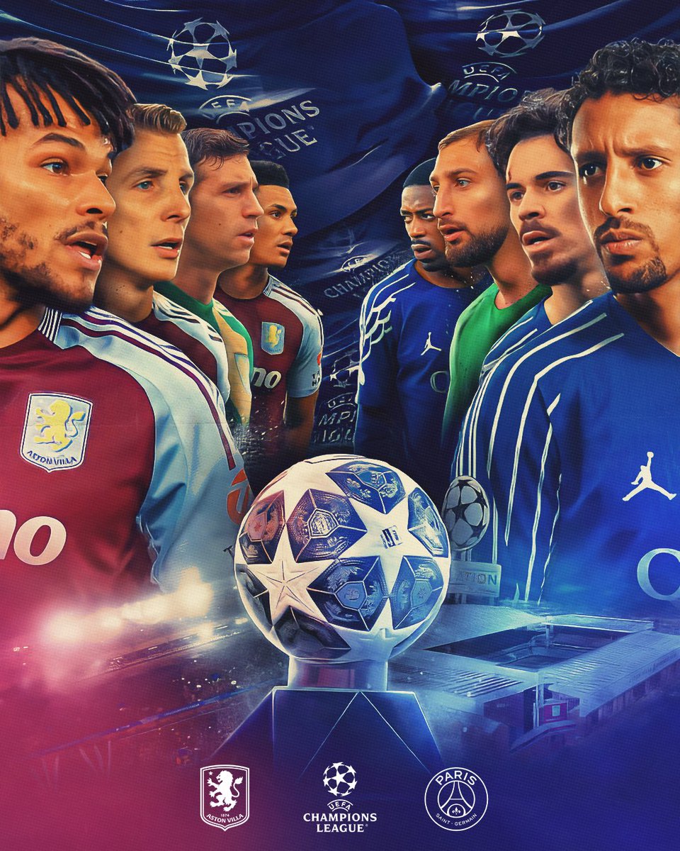 The second leg at Villa Park is 🔜 #UCL