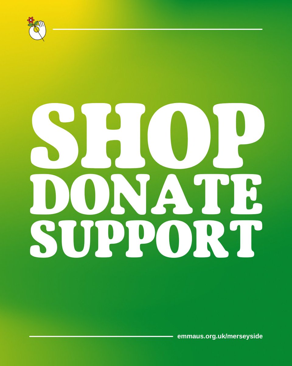 EmmausMersey's tweet photo. Visit the Emmaus Merseyside Charity Superstore this week to browse, shop and give your support.   

For store info and opening hours, head to: https://t.co/ezCFMOFXlq https://t.co/8fmAF6LEBs