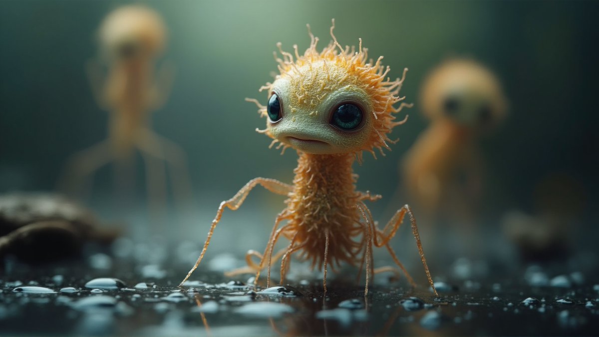 psychobloger's tweet photo. Small world
#smallworld #macro #microworld #creature #surreal #aicreation https://t.co/UpEcKJfI4D