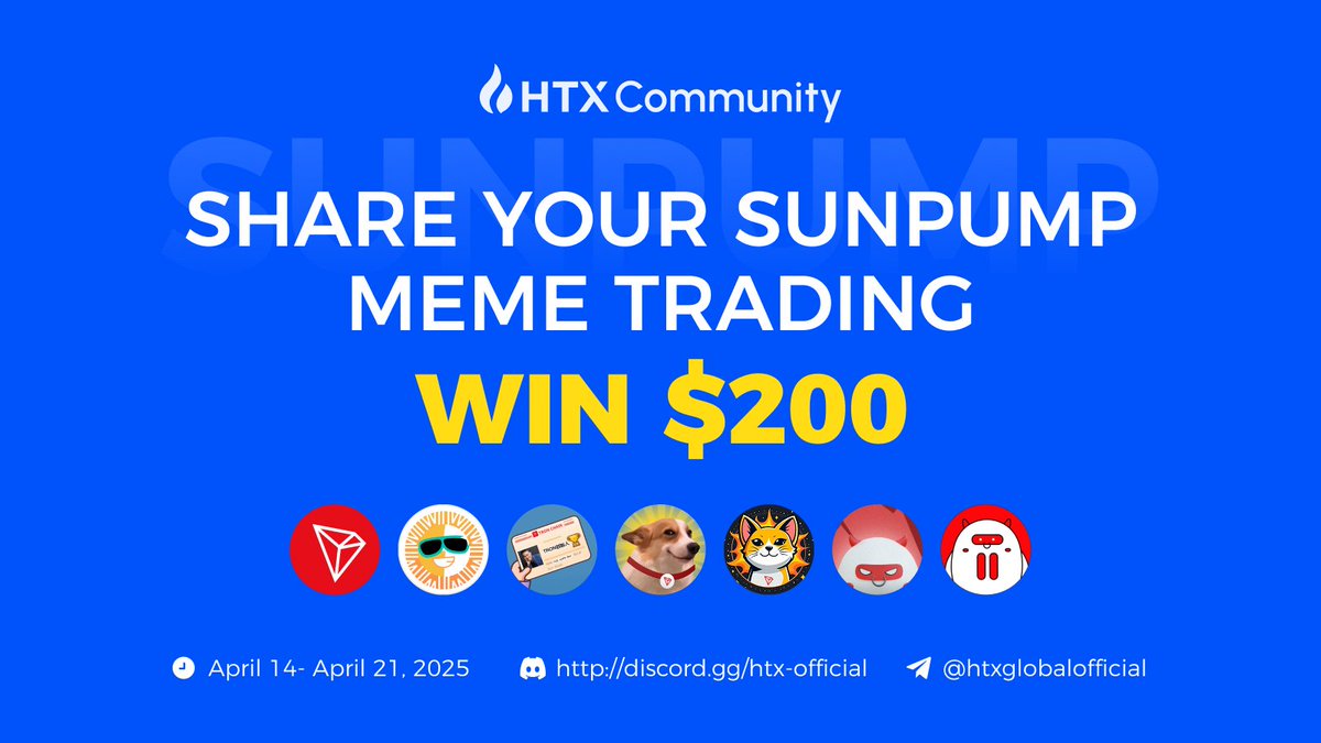 HTXCommunity's tweet image. Show off your #SunPump trades &amp;amp; keep the vibes strong! 🔥

✅ Follow @HTXCommunity @sunpumpmeme 
🔁 RT+tag 3
🚀 Join Telegram: t.me/htxglobaloffic…
🌞 Drop your SunPump trading screenshots 

Get started: forms.gle/DKY9UskV22eamj…