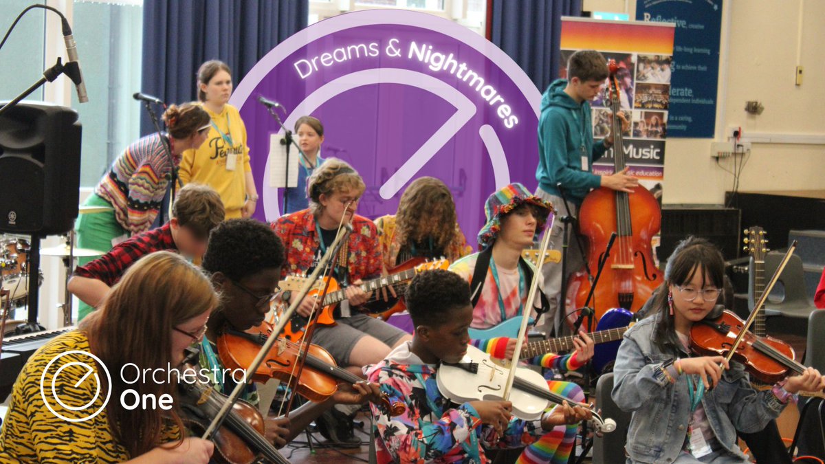 🎼 What do dreams and nightmares sound like? Find out in the next O1 project! A theme picked by previous participants—now it’s time to create the music.

📅 27–30 May
📍 Ashford
🎼 All instruments + skill levels

Apply now: kent-music.com/courses/orches…