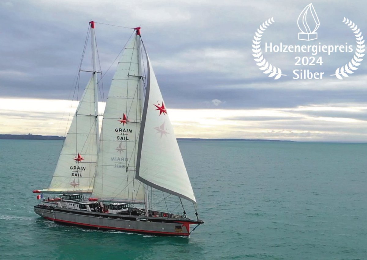 oebmv's tweet image. 📯noch 9 Tage bis zum Tag der Erneuerbaren Energie!
#TagderErneuerbaren #Energiezukunft 📯
🏆 Weltrekord aus Österreich 🏆
Erste Pelletsheizung auf Transatlantik-Segelschiff
Das Fracht-Segelschiff „Grain de Sail II“ bringt seit Mitte Mai 2024 monatlich bis zu 350 Tonnen Kaffee,…