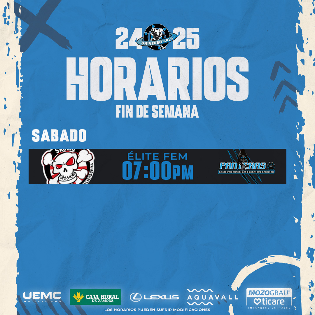 🚨 ¡A POR TODAS!
————————————
🔥 Después de la victoria del pasado sábado en #canterac las @cplvpanteras viajarán a la pista de Skulls para disputar la vuelta de las semis de los #playoffs de la liga élite Iberdrola

📆 19/04/2025
⏰ 19:00 @clubpatinajeskulls 🆚 @cplvpanteras