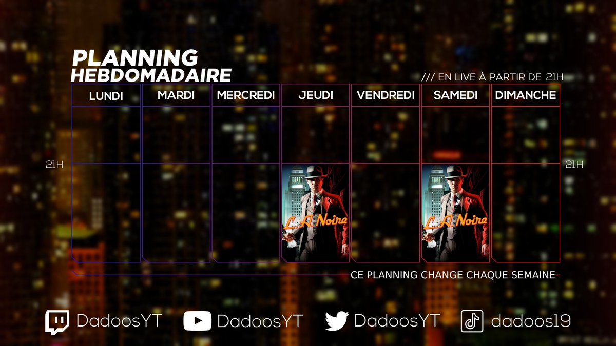 DadoosYT's tweet photo. Bon désolé du postage tardif mais cette semaine on se retrouve sûr jeudi et samedi les amis ☺️ https://t.co/diycY4fX3f
