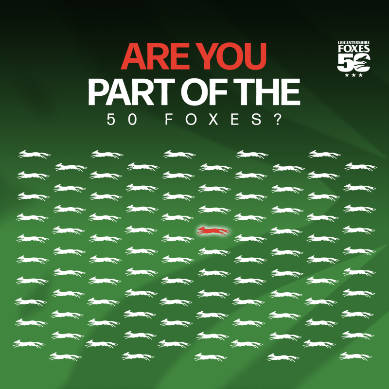 leicsccc's tweet photo. Are you part of the 50 Foxes? 🦊

Join local businesses backing the Foxes in 2025.

💼 Networking events
🎟 Discounted tickets &amp; hospitality
📣 Company mentions on socials

📩 Contact us: partnerships@leicestershireccc.co.uk

#Foxes🦊 https://t.co/SilTAYhddQ