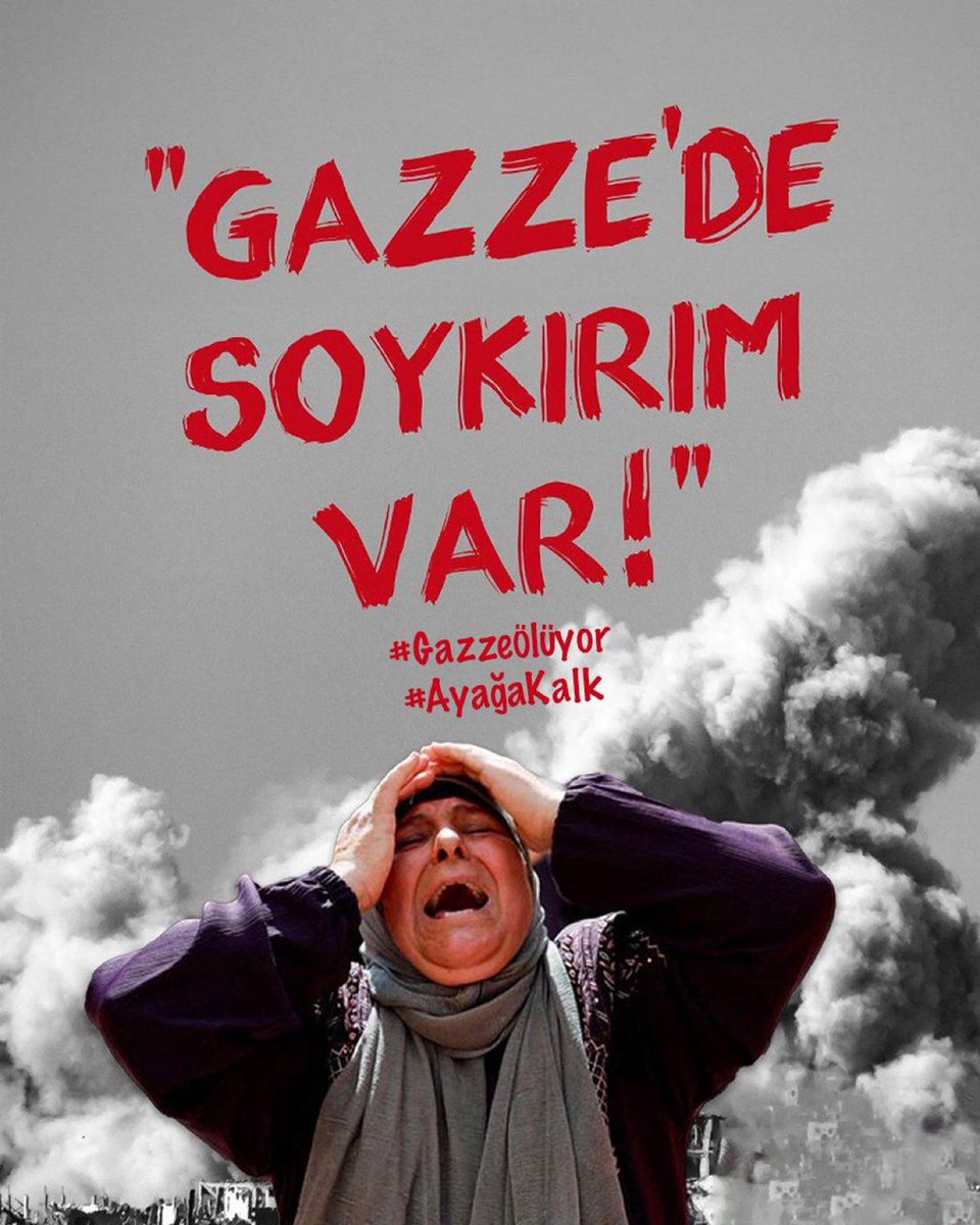 Gazze'de soykırım var!

#GazzeÖlüyor #AyağaKalk