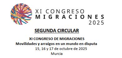 migraciones2025's tweet photo. 📣Segunda circular con todas las novedades sobre el XI Congreso de Migraciones
Consúltala en: https://t.co/CGNb0gDwuf 

💻 Más info sobre precios, envíos y mesas en: https://t.co/oAtWiY6X0F https://t.co/CbpBQeUp1d