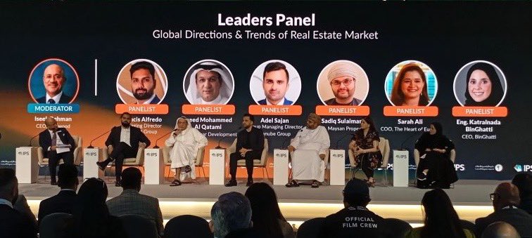 We are honored to have our CEO, Sadiq Jaffer Sulaiman, participate in the Leaders Panel: Global Directions &amp; Trends of Real Estate Market at IPS Congress 2025! It was a privilege to contribute to such a forward-looking discussion alongside esteemed leaders
 
Francis Alfred (Sobha